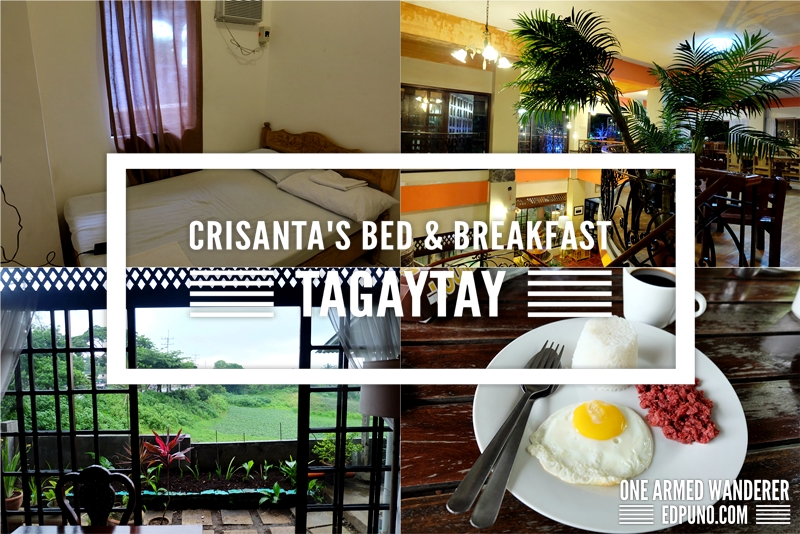 Budget Hotel in Tagaytay: Crisanta's Bed and Breakfast