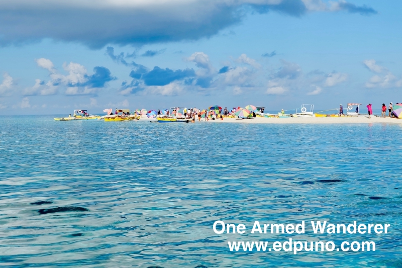 White Island sand bar Camiguin